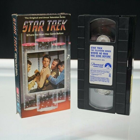 1966 Star Trek Original TV Series VHS Episode 2 Where No Man Has Gone Before - Picture 6 of 7